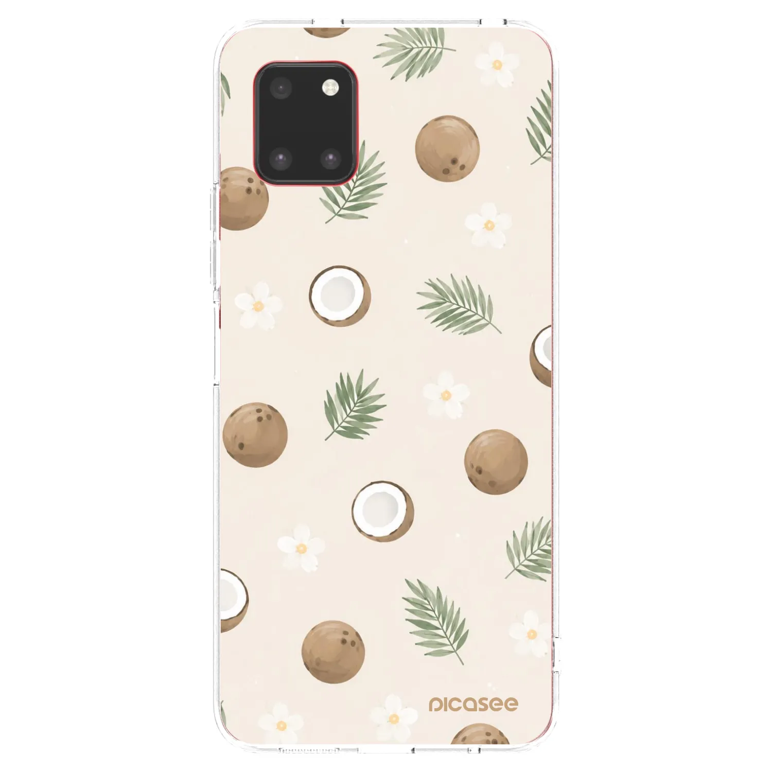 Picasee Samsung Galaxy Note 10 Lite N770F Hülle - Transparentes Silikon - Coconut Breeze