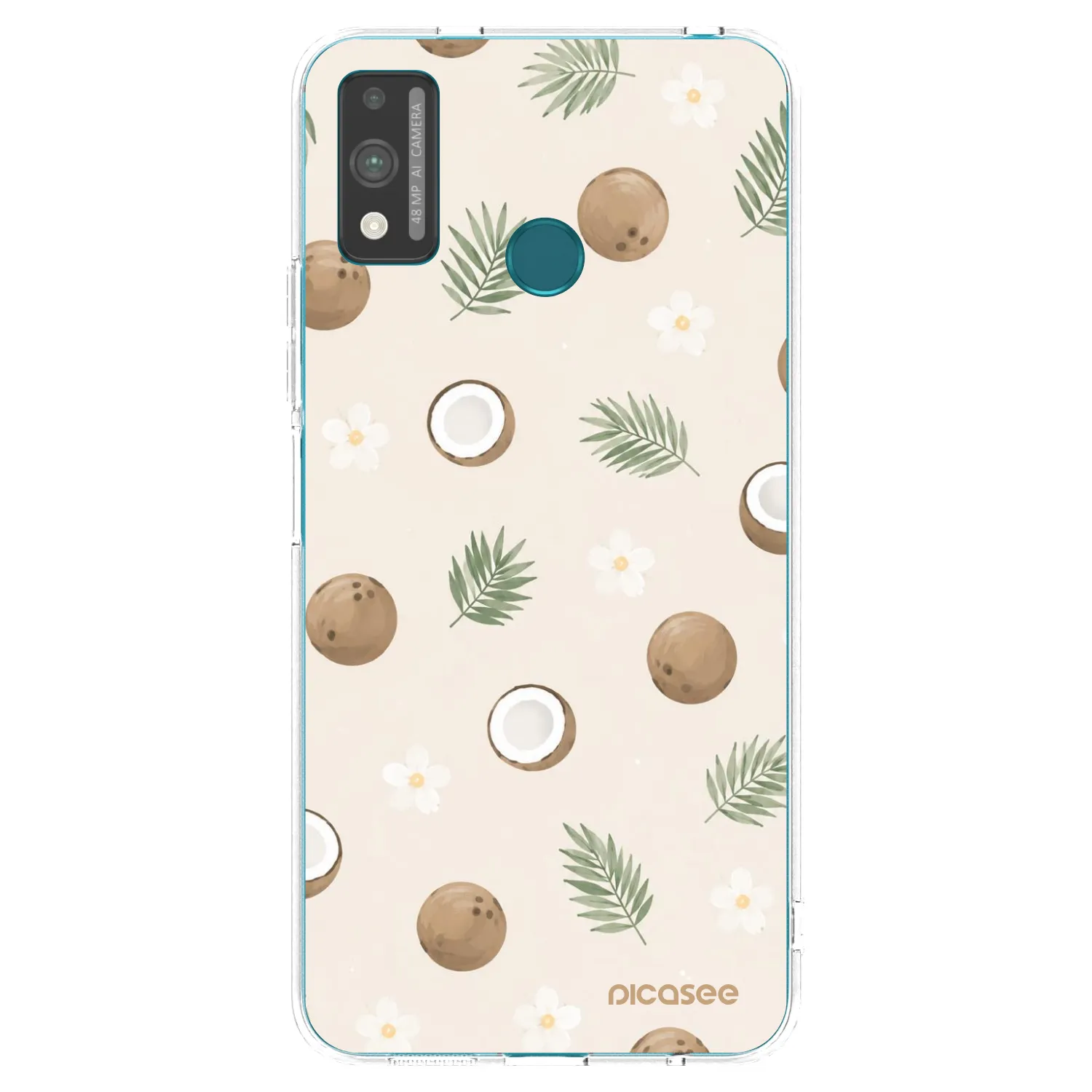 Picasee Honor 9X Lite Hülle - Transparentes Silikon - Coconut Breeze