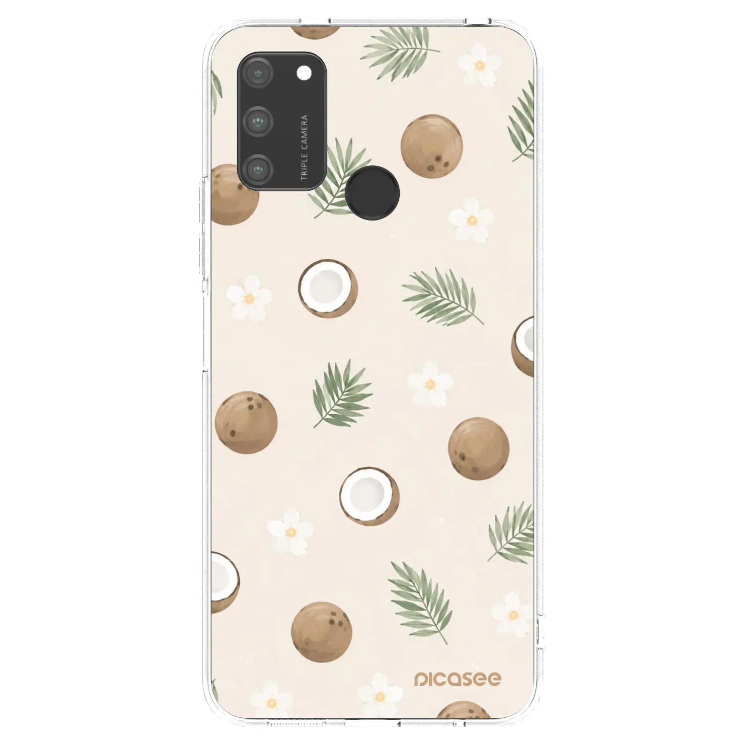 Picasee Honor 9A Hülle - Transparentes Silikon - Coconut Breeze