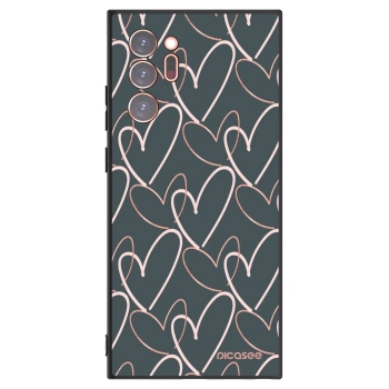 Picasee Samsung Galaxy Note 20 Ultra Hülle - Schwarzes Silikon - Viel Liebe