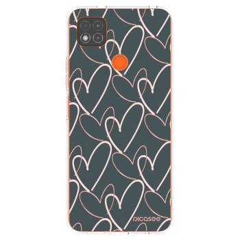 Picasee Xiaomi Redmi 9C Hülle - Transparentes Silikon - Viel Liebe