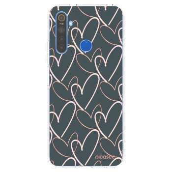 Picasee Realme 5 Hülle - Transparentes Silikon - Viel Liebe