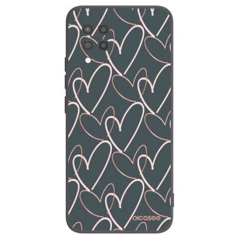 Picasee Samsung Galaxy A42 A426B Hülle - Schwarzes Silikon - Viel Liebe