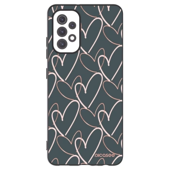 Picasee Samsung Galaxy A32 5G A326B Hülle - Schwarzes Silikon - Viel Liebe
