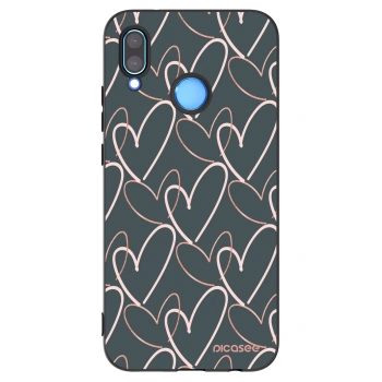 Picasee Huawei P20 Lite Hülle - Schwarzes Silikon - Viel Liebe