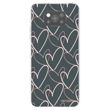 Picasee Xiaomi Poco X3 Pro Hülle - Schwarzes Silikon - Viel Liebe
