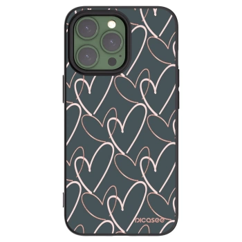 Picasee Apple iPhone 13 Pro Hülle - Schwarzes Silikon - Viel Liebe