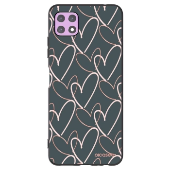 Picasee Samsung Galaxy A22 A226B 5G Hülle - Schwarzes Silikon - Viel Liebe