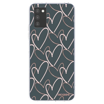 Picasee Samsung Galaxy A02s A025G Hülle - Transparentes Silikon - Viel Liebe