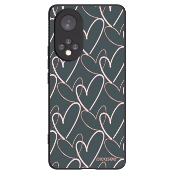Picasee Huawei Nova 9 Hülle - Schwarzes Silikon - Viel Liebe