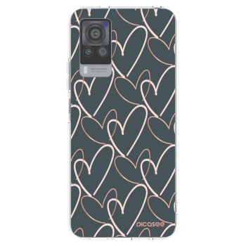 Picasee Vivo X60 Pro 5G Hülle - Transparentes Silikon - Viel Liebe