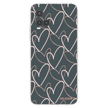 Picasee Vivo Y33s Hülle - Transparentes Silikon - Viel Liebe