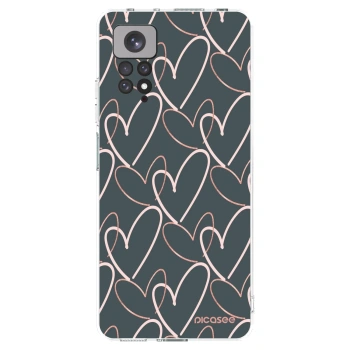 Picasee Xiaomi Redmi Note 11 Hülle - Transparentes Silikon - Viel Liebe