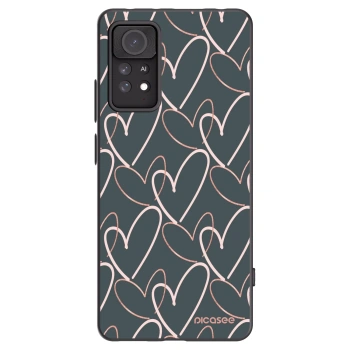 Picasee Xiaomi Redmi Note 11 Pro Hülle - Schwarzes Silikon - Viel Liebe