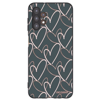 Picasee Samsung Galaxy A13 4G A135 Hülle - Schwarzes Silikon - Viel Liebe
