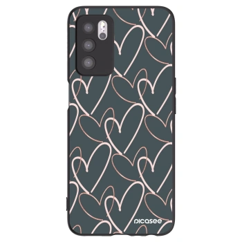 Picasee OPPO A16s Hülle - Schwarzes Silikon - Viel Liebe
