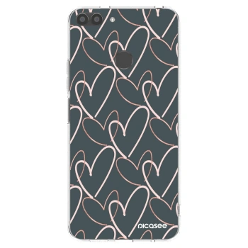 Picasee Huawei P Smart Hülle - Transparentes Silikon - Viel Liebe