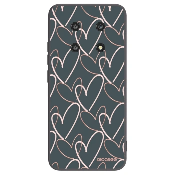 Picasee Honor Magic4 Lite 5G Hülle - Schwarzes Silikon - Viel Liebe
