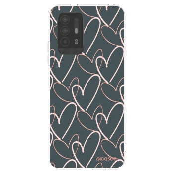 Picasee OPPO A94 5G Hülle - Transparentes Silikon - Viel Liebe