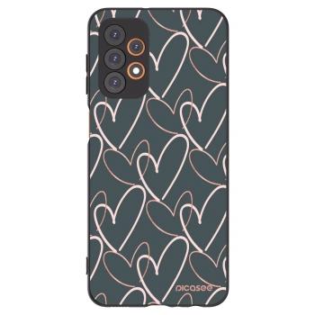 Picasee Samsung Galaxy A23 A236B 5G Hülle - Schwarzes Silikon - Viel Liebe