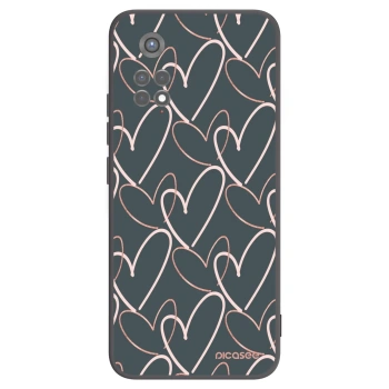 Picasee Xiaomi Redmi Note 11S 5G Hülle - Schwarzes Silikon - Viel Liebe