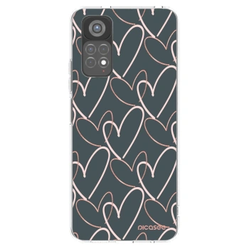 Picasee Xiaomi Redmi Note 11S 5G Hülle - Transparentes Silikon - Viel Liebe