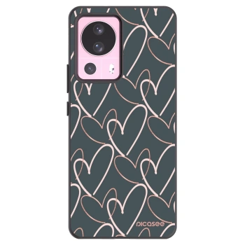 Picasee Xiaomi 13 Lite Hülle - Schwarzes Silikon - Viel Liebe