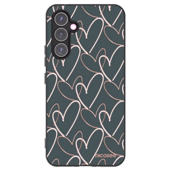 Picasee Samsung Galaxy A54 5G A546B Hülle - Schwarzes Silikon - Viel Liebe