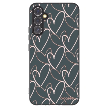 Picasee Samsung Galaxy A34 5G A346B Hülle - Schwarzes Silikon - Viel Liebe