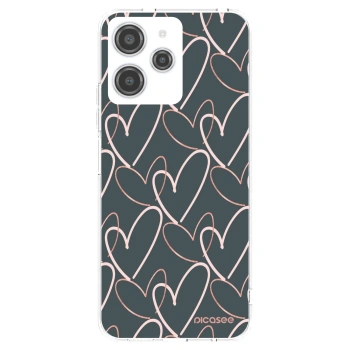 Picasee Xiaomi Redmi 12 4G Hülle - Transparentes Silikon - Viel Liebe