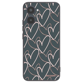 Picasee Realme 10 4G Hülle - Schwarzes Silikon - Viel Liebe