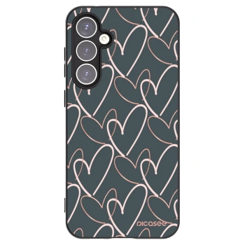Picasee Samsung Galaxy S23 FE S711B Hülle - Schwarzes Silikon - Viel Liebe
