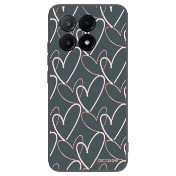 Picasee Xiaomi Poco X6 Pro Hülle - Schwarzes Silikon - Viel Liebe