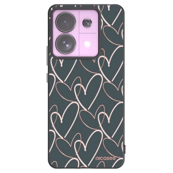 Picasee Xiaomi Redmi Note 13 Pro 5G Hülle - Schwarzes Silikon - Viel Liebe