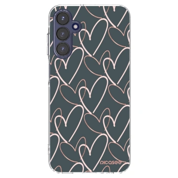 Picasee Samsung Galaxy A15 A155F 4G Hülle - Transparentes Silikon - Viel Liebe