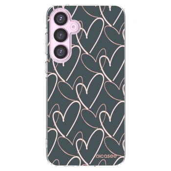 Picasee Samsung Galaxy A55 5G A556B Hülle - Transparentes Silikon - Viel Liebe