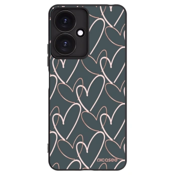 Picasee Xiaomi Redmi 13C 5G Hülle - Schwarzes Silikon - Viel Liebe