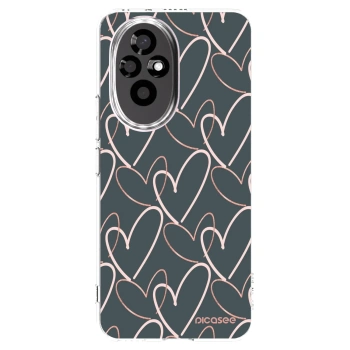 Picasee Honor 200 5G Hülle - Transparentes Silikon - Viel Liebe