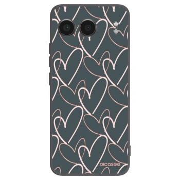 Picasee OnePlus Nord 4 Hülle - Schwarzes Silikon - Viel Liebe