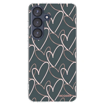 Picasee Samsung Galaxy S25 5G Hülle - Transparentes Silikon - Viel Liebe