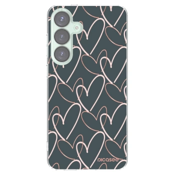 Picasee Samsung Galaxy S25+ 5G Hülle - Transparentes Silikon - Viel Liebe