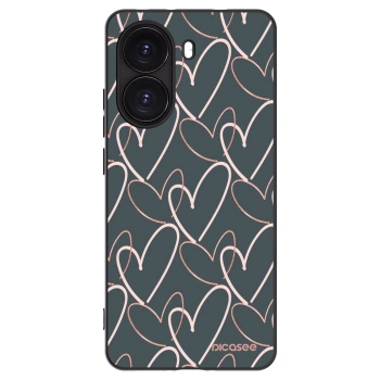 Picasee Xiaomi Poco X7 Pro 5G Hülle - Schwarzes Silikon - Viel Liebe