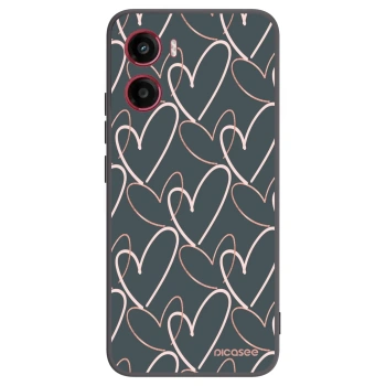 Picasee Motorola Moto G05 Hülle - Schwarzes Silikon - Viel Liebe