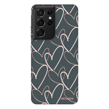 Picasee Fashion Case für Samsung Galaxy S21 Ultra 5G G998B - Viel Liebe