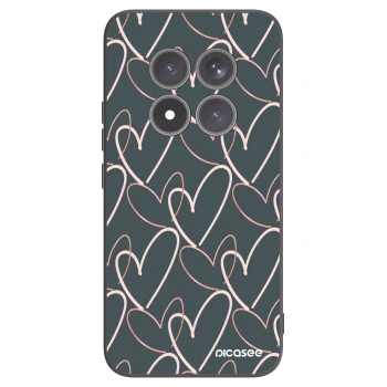 Picasee Xiaomi Redmi Note 15 Pro+ Hülle - Schwarzes Silikon - Viel Liebe