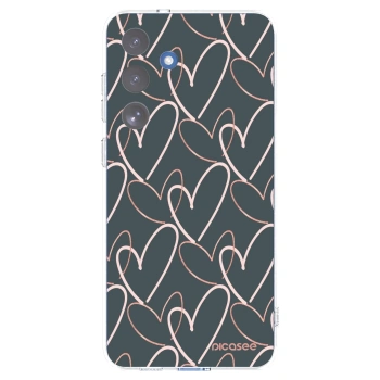Picasee Samsung Galaxy S25 FE 5G Hülle - Transparentes Silikon - Viel Liebe