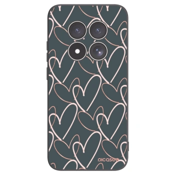Picasee Xiaomi Redmi Note 15 Pro 5G Hülle - Schwarzes Silikon - Viel Liebe