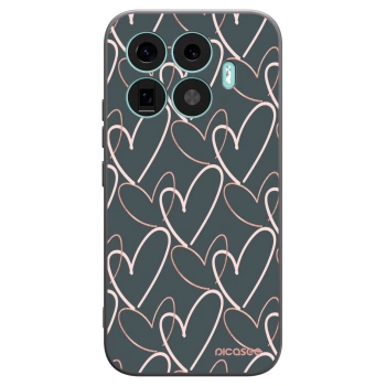 Picasee Xiaomi 17T Hülle - Schwarzes Silikon - Viel Liebe