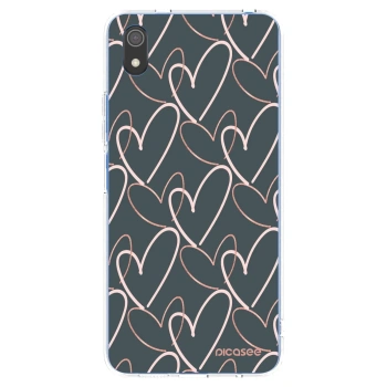 Picasee Xiaomi Redmi 7A Hülle - Transparentes Silikon - Viel Liebe