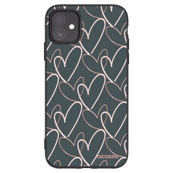 Picasee Apple iPhone 11 Hülle - Schwarzes Silikon - Viel Liebe